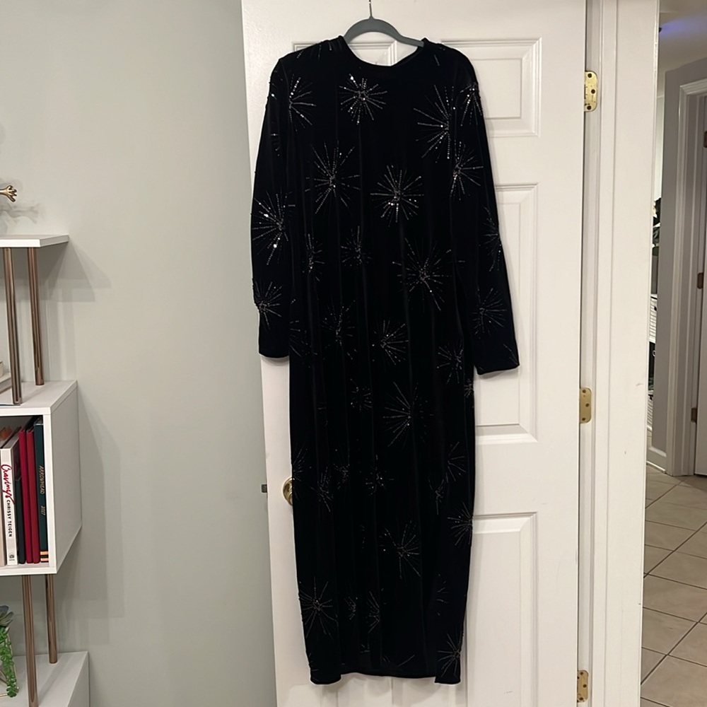 Torrid maxi beaded dress